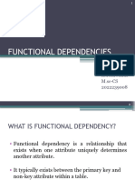 Functional Dependency