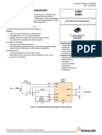 Datasheet - NXP CAN Bus Transceiver - MC33901