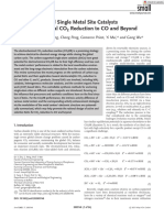 Small - 2021 - Zhu - Carbon Supported Single Metal Site Catalysts For Electrochemical CO2 Reduction To CO and Beyond