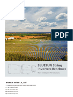 Bluesun String Inverters Brochure