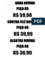 Promoçao Açougue Ogh