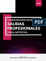 Composición Musical Guía de Salidas Profesionales para Artistas