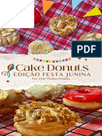 Ebook Cake Donuts Edição Festa Junina - Docelita