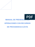 Actividades Vulnerables Manual Donativos