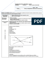 Plan de Refuerzo Geometria y Estaditica 6° 2024.