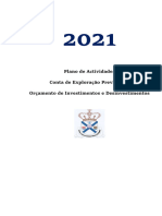 Conta Exploração Previsional e Orçamento de Investimentos e Desinvestimentos