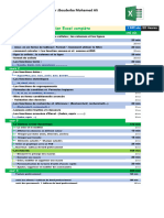 Programme Formation Excel Avancée