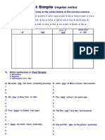 Past Simple Worksheet