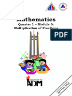 Mathematics Quarter 1 Module 6 Multiplic