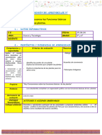 Sesion Ciencia Conocemos Las Funcione de Las Plantas Jueves 25