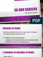 Work and Careers