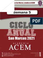 SEMANA 05 Acem Preparacion San Marcos