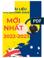 BỘ TÀI LIỆU PTE DESCRIBE IMAGE MỚI NHẤT 2022-2023