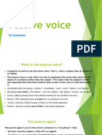 Passive Voice Presentation