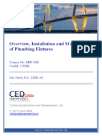 M05-028 - Overview Installation and Maintenance of Plumbing Fixtures