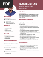 Daniel Dhas CV Resume