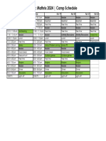 Timetable For Students