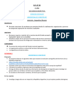 Secuencia Didáctica C. S. Construcción Cartográfica e Histórica de Argentina