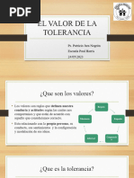 Valor de La Tolerancia Taller 2023