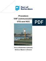 Procedure VHF Communicatie Vts HCC 2022 English