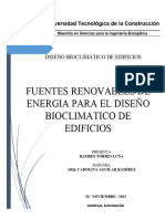 Fuentes Renovables de Energia - Diseño Bioclimatico