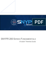 Snypr 200 S F: Eries Undamentals