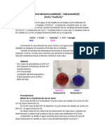04 Equilibrio Tetraclorocobalto-Hidrocobalto