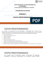 Costos Predeterminados