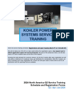 2024 KPS Service Training Schedule Q2