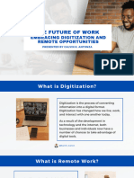 The Future of Work - DSN - Calvin Antonza