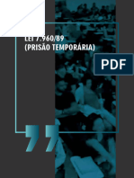 LEI 7.960/89 (Prisão Temporária)