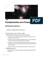 Fundamentos em Finanças