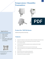 FT Transmisor de Temp. y Hum. Tongdy THP