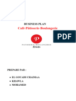 Business Plan PATISSERIE B C