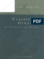 Classical Dynamics (Of Particles and Systems) - Thorton, Marion