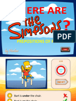 Simpsons Prepositions of Place