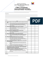 EVAL SHEET Title Defense BSME