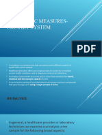 Diagnostic Measures - Urinary System