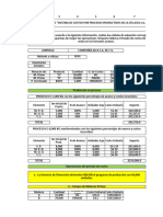 Sistema de Costos Por Procesos Productivos de La Cía. Alfa S.A. de C.V.