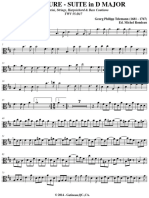 Telemann - Ouverture - Suite D - Dur - TWV55-D17 - Va