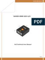 SAVEO-EMB-S2D Full Technical User Manual Rev 0.1