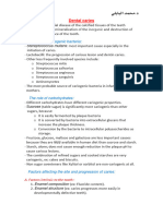 1 Dental Caries Progresses & Complications