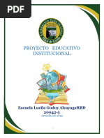 Proyecto Educativo Vigente 20042