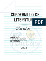 Cuadernillo 5to Año Literatura