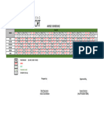 Schedule Oktober 2023