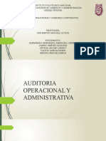 Auditoria Operacional y Administrativa