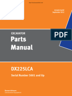 Doosan DX225LCA Parts Manual