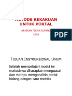 Fa04 - Metode Kekakuan Portal