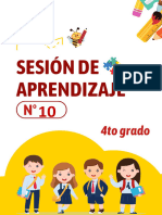 Sesión 3 N°10-Un 1-Sem 3-Dramatiz - 4to Grado - Arte y Cultura