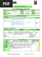 Sesión 2 Body Parts